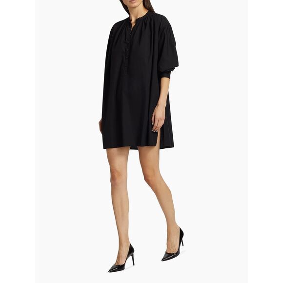 Nili Lotan Najam Cotton Button-Up Mini-Shirtdress Size XL $495 - Picture 1 of 10